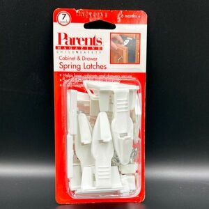 New in Package Parents Magazine Cabinet & Drawer Spring Latches 7 Pack